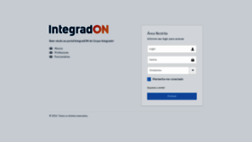 What Integradon.grupointegrado.br website looked like in 2019 (4 years ago)