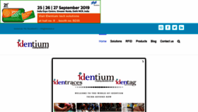 What Identium.in website looked like in 2019 (4 years ago)