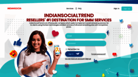 What Indiansocialtrend.com website looked like in 2019 (4 years ago)