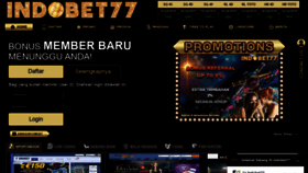 What Indobet77.site website looked like in 2019 (4 years ago)