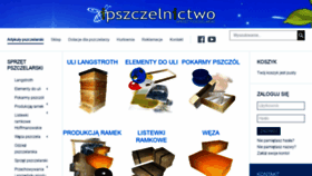 What Ipszczelnictwo.pl website looked like in 2019 (4 years ago)