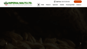 What Imperialmalt.com website looked like in 2019 (4 years ago)