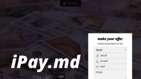 What Ipay.md website looked like in 2019 (4 years ago)