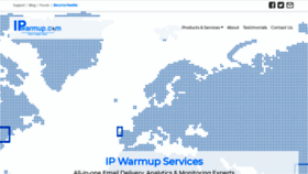 What Ipwarmup.com website looked like in 2019 (4 years ago)