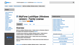 What Imyfone-lockwiper-windows-version-family-license.updatestar.com website looked like in 2019 (4 years ago)