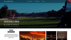 What Incredibleindia.org website looked like in 2019 (4 years ago)