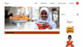 What Indonesiajuara.org website looked like in 2019 (4 years ago)