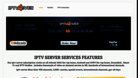 What Iptv4ever.com website looked like in 2019 (4 years ago)