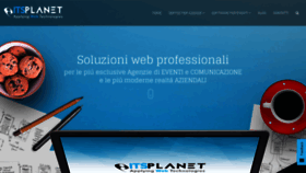 What Itsplanet.com website looked like in 2019 (4 years ago)