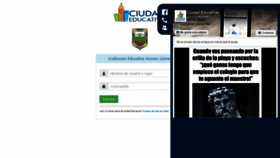 What Ieromangomez.ciudadeducativa.com website looked like in 2019 (4 years ago)
