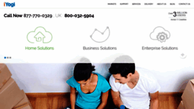 What Iyogi.com website looked like in 2019 (5 years ago)
