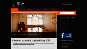 What Ideajs.cz website looked like in 2019 (4 years ago)