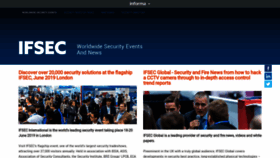 What Ifsec.events website looked like in 2019 (4 years ago)