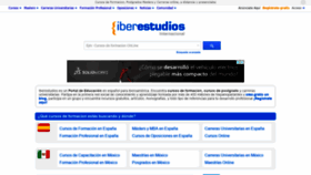 What Iberestudios.com website looked like in 2019 (4 years ago)
