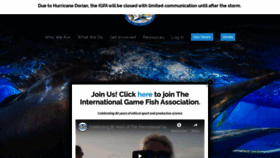 What Igfa.org website looked like in 2019 (4 years ago)