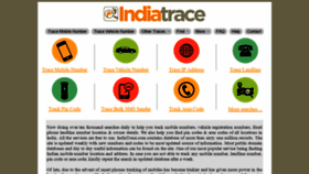 What Indiatrace.com website looked like in 2019 (4 years ago)
