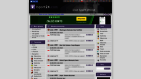 What Isport24.com website looked like in 2019 (4 years ago)