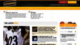 What Insidepittsburghsports.com website looked like in 2019 (4 years ago)