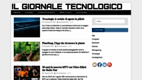 What Ilgiornaletecnologico.it website looked like in 2019 (4 years ago)