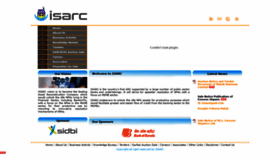 What Isarc.in website looked like in 2019 (4 years ago)