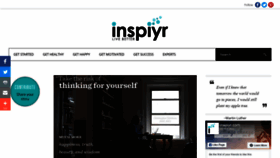 What Inspiyr.com website looked like in 2019 (4 years ago)