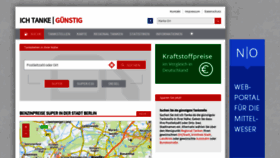 What Ich-tanke.de website looked like in 2019 (4 years ago)