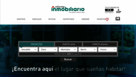 What Informeinmobiliario.com website looked like in 2019 (4 years ago)