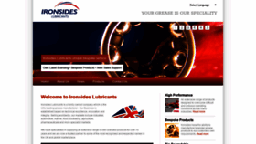 What Ironsideslubricants.co.uk website looked like in 2019 (4 years ago)