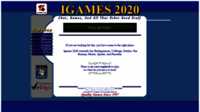 What Igames2020.com website looked like in 2019 (4 years ago)