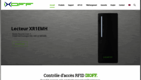 What Ixoff.com website looked like in 2019 (4 years ago)