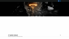 What Itnerd.space website looked like in 2019 (4 years ago)