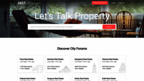 What Indianrealestateforum.com website looked like in 2019 (4 years ago)