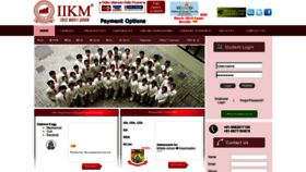 What Iikm.net website looked like in 2019 (4 years ago)