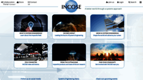 What Incose.org website looked like in 2019 (4 years ago)