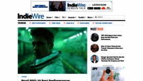 What Indiewire.com website looked like in 2019 (4 years ago)