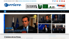 What Ilcorriere.it website looked like in 2019 (4 years ago)
