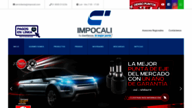 What Impocali.com website looked like in 2019 (4 years ago)