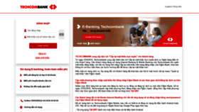 What Ib.techcombank.com.vn website looked like in 2019 (4 years ago)