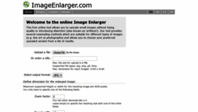What Imageenlarger.com website looked like in 2019 (4 years ago)