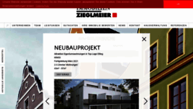 What Immobilien-zieglmeier.de website looked like in 2019 (4 years ago)