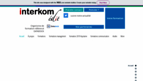 What Interkomedit.com website looked like in 2019 (4 years ago)