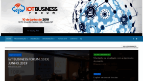 What Iotbusinessforum.com.br website looked like in 2019 (4 years ago)