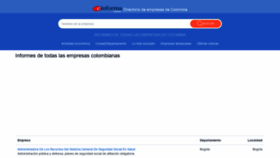 What Informacion-empresas.co website looked like in 2019 (4 years ago)