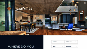 What Iconvillas.travel website looked like in 2019 (4 years ago)