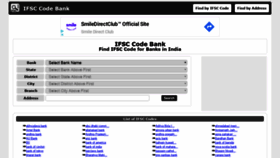 What Ifsccodebank.com website looked like in 2019 (4 years ago)