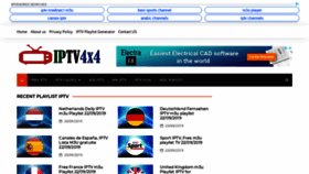 What Iptv-m3u-playlist.com website looked like in 2019 (4 years ago)
