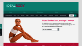 What Idealbody.nl website looked like in 2019 (4 years ago)