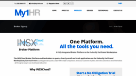 What Insxcloud.com website looked like in 2019 (4 years ago)