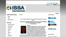 What Issa-dc.org website looked like in 2019 (4 years ago)