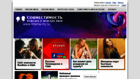 What Imena-mj.ru website looked like in 2019 (4 years ago)